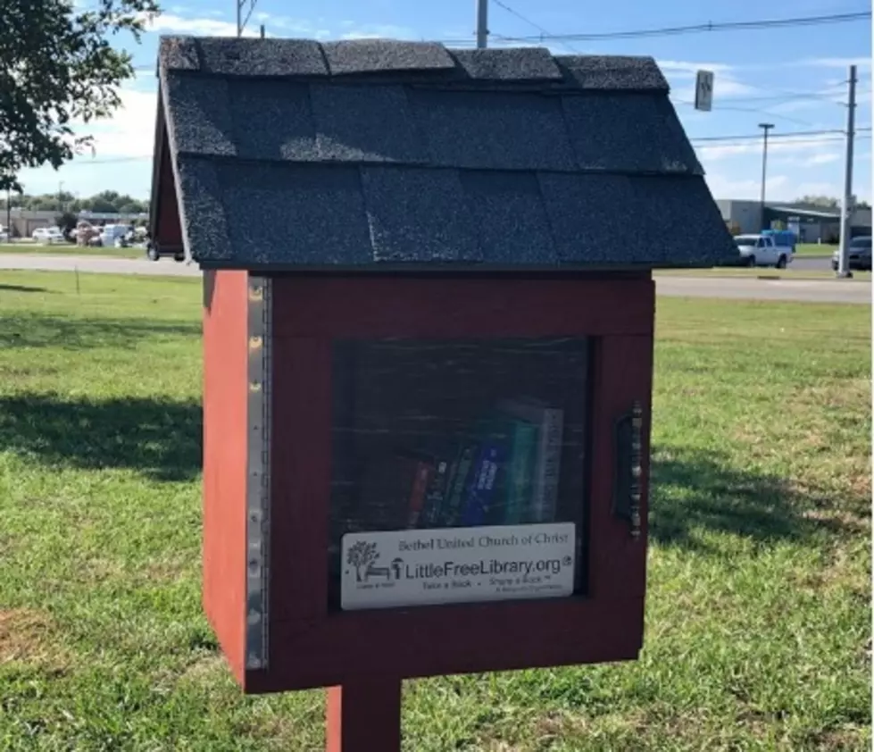Little Free Library on North Green River Road is Adorable!