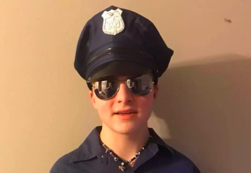 Boy Dresses Like Favorite Evansville Police Officer