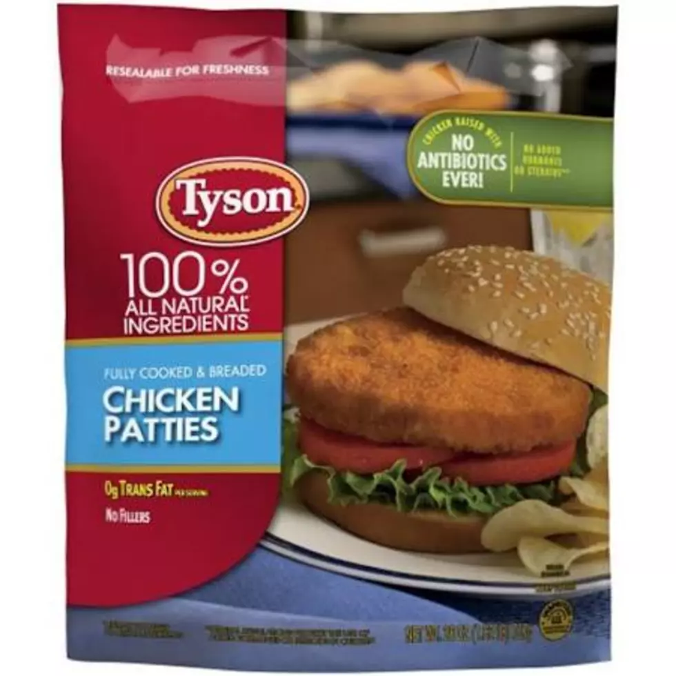 Tyson Recalls Over 39,000 Pounds Of Chicken Patties