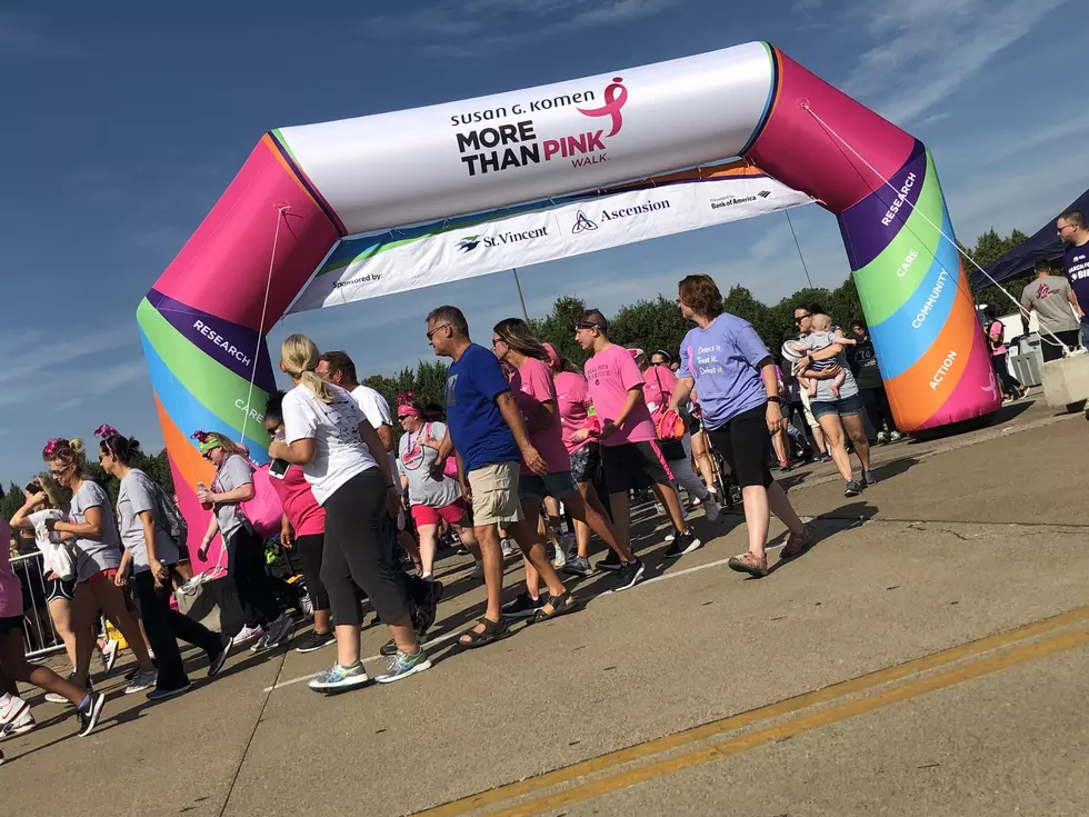 Thousands Turn Out for 2019 Komen Evansville More Than Pink Walk [PHOTOS]