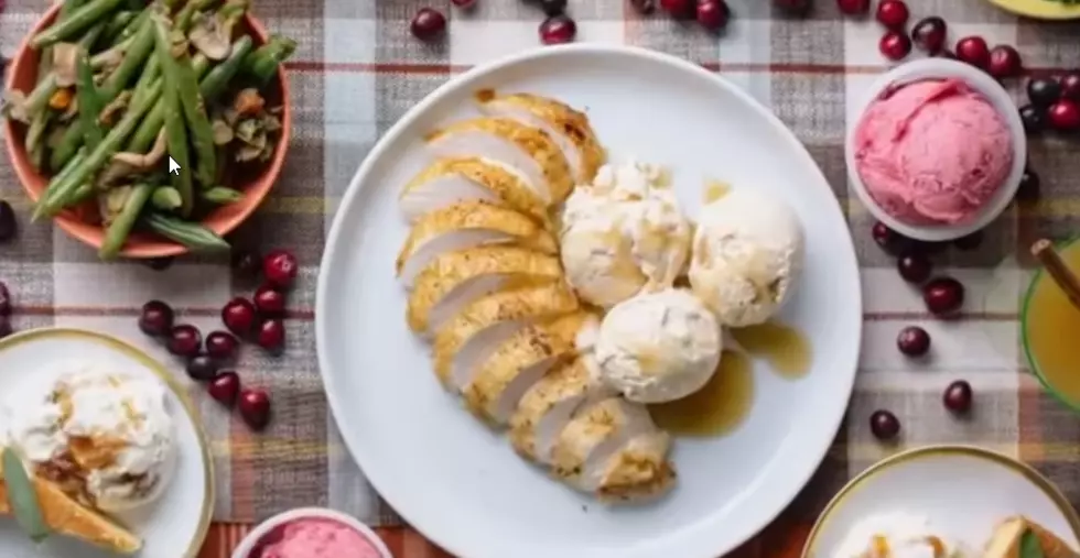 Would You Eat Thanksgiving Dinner Ice Cream?