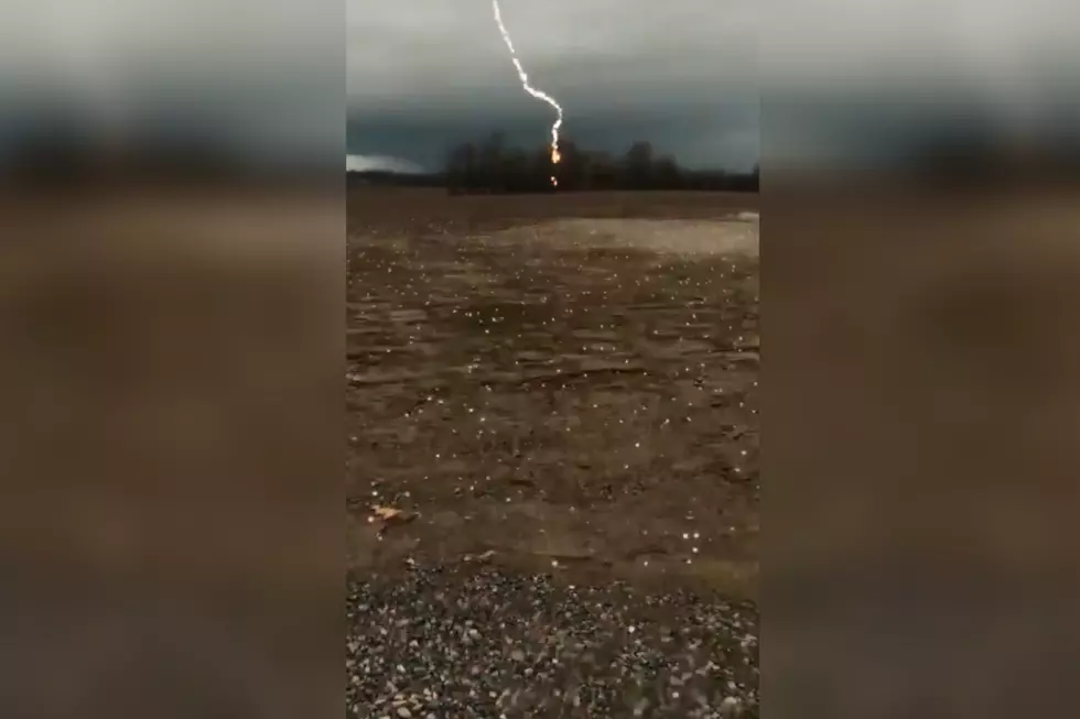 WATCH – Tri-State Resident Catches Impressive Lightning Strike on Video