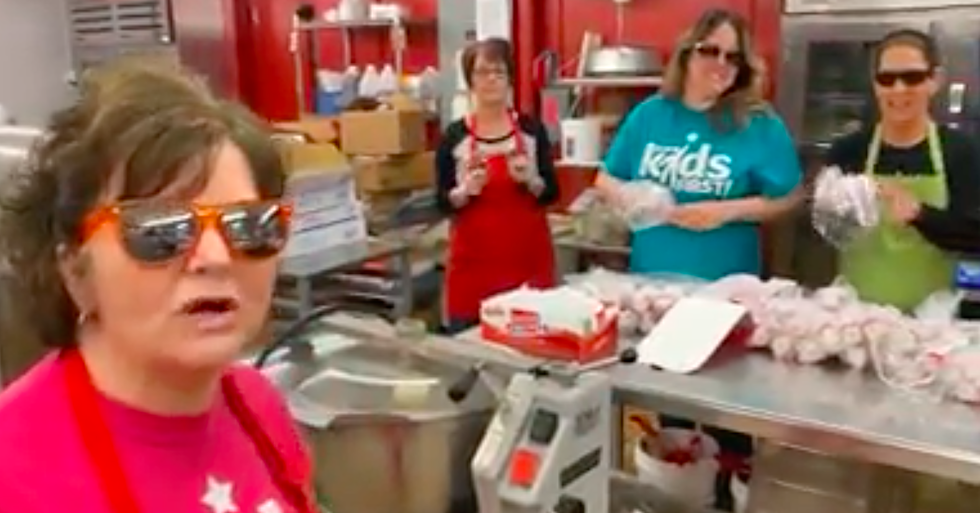 Daviess County Lunch Ladies ‘Come Together’ In Awesome Parody