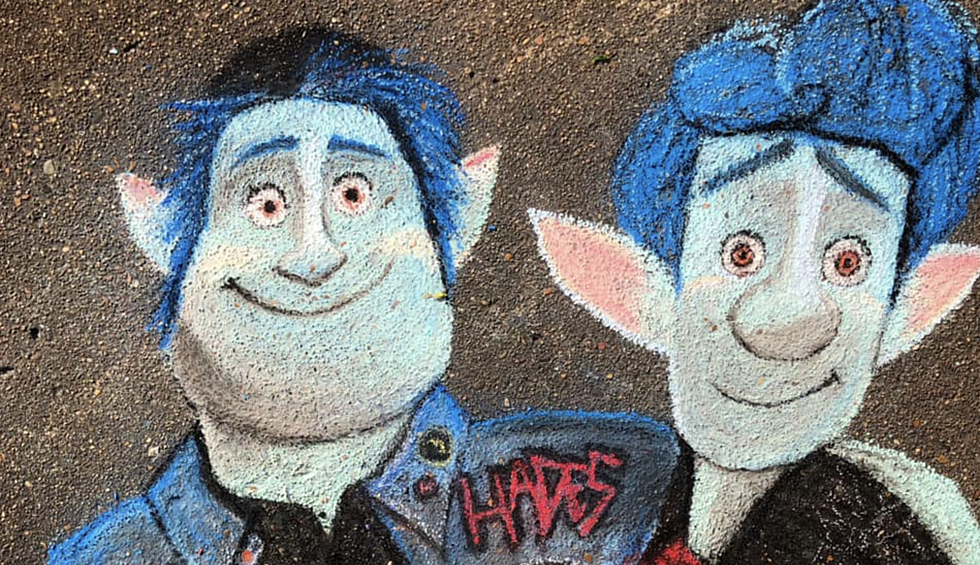 Newburgh Art Teacher Makes Even More Incredible Sidewalk Chalk Drawings [UPDATE]