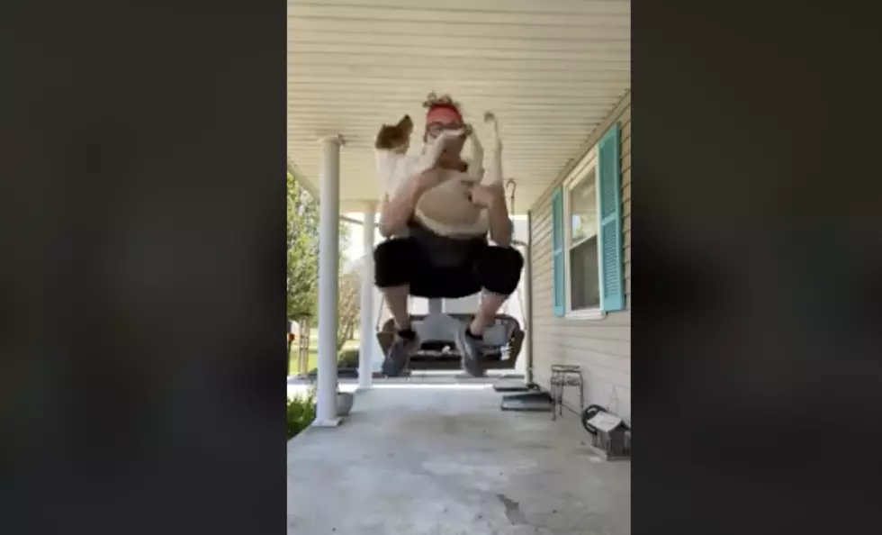 Evansville Woman Has Hilarious And Quick Front Porch Workout [VIDEO]