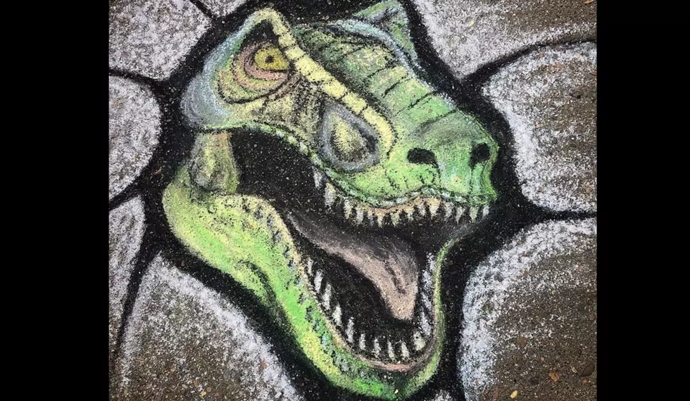 Newburgh Art Teacher Keeps Giving Us Incredible Sidewalk Chalk Drawings [UPDATE]