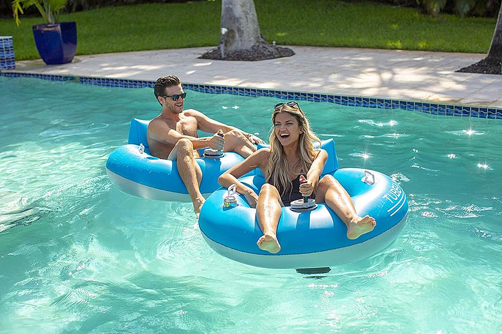 You Can Buy A Motorized Pool Float That Lets You Move Around The Water