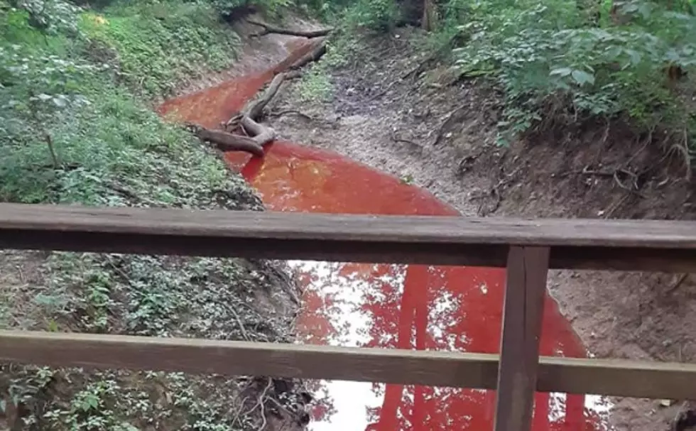 What’s The Deal With The Blood Red Water in Jasper?