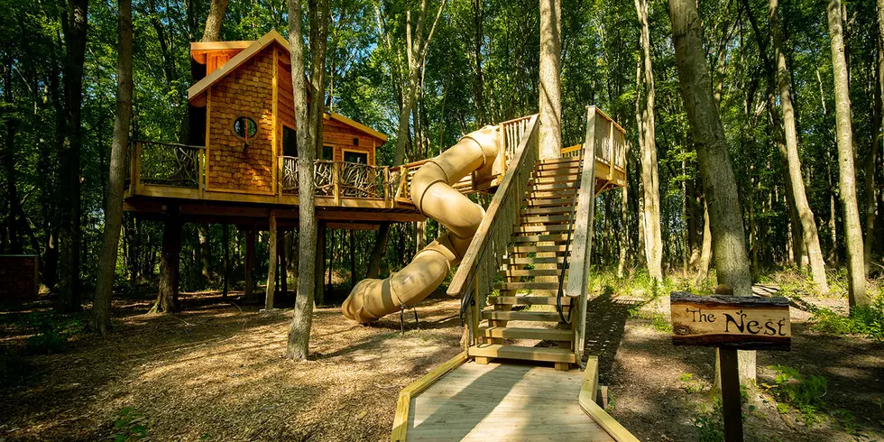 You Can Spend The Night In An Enchanting Treehouse Village In Ohio