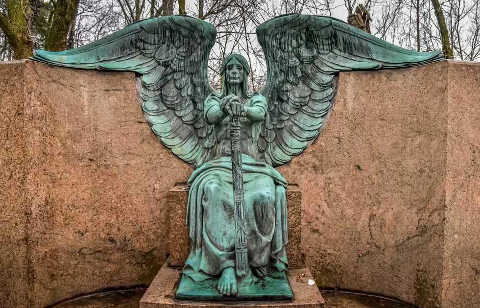 Yes, The Eyes on the ‘Angel of Death’ Statue Will Follow You, But Also Give You Peace