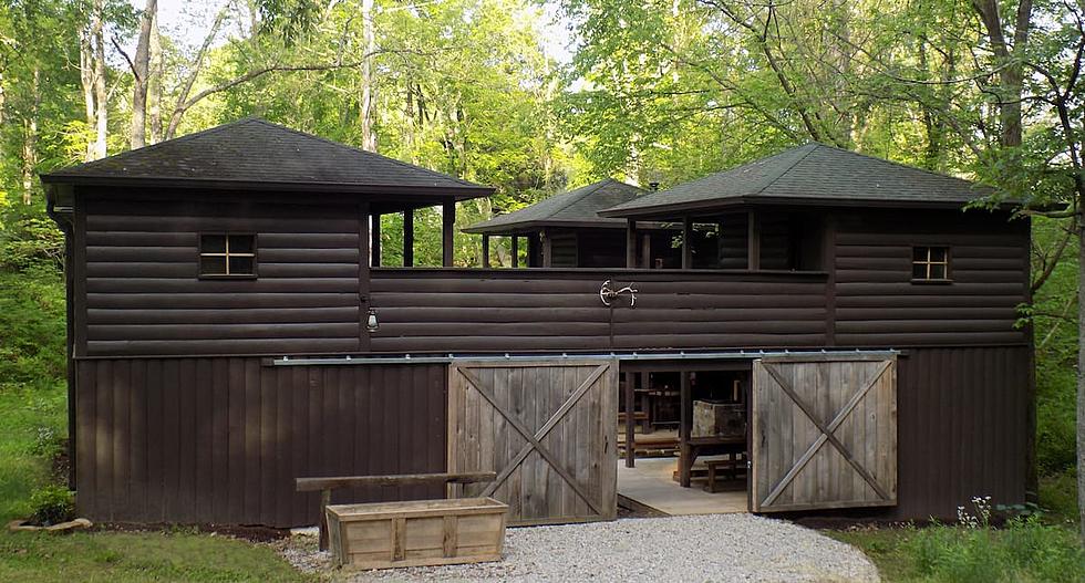 Stay In This Indiana Fort with Cowboy Saloon, Outdoor Tub and Total Privacy [PHOTOS]