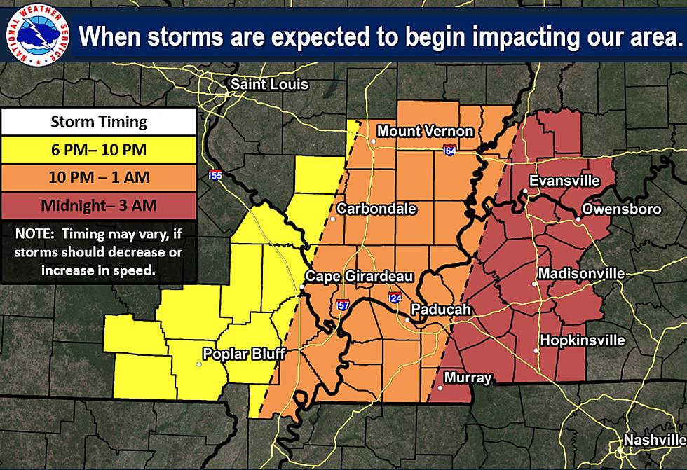 NWS Says a Cold Front Could Result in Tornadoes Overnight in the Tri-State