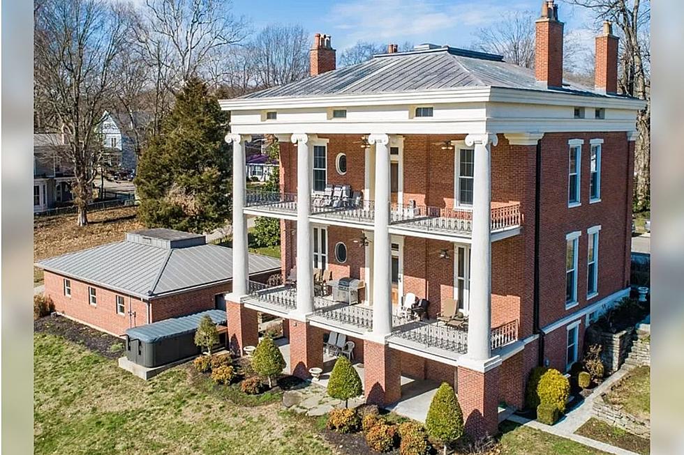 Take A Look Inside Beautifully Restored 1844 Indiana Riverfront Mansion [PHOTOS]