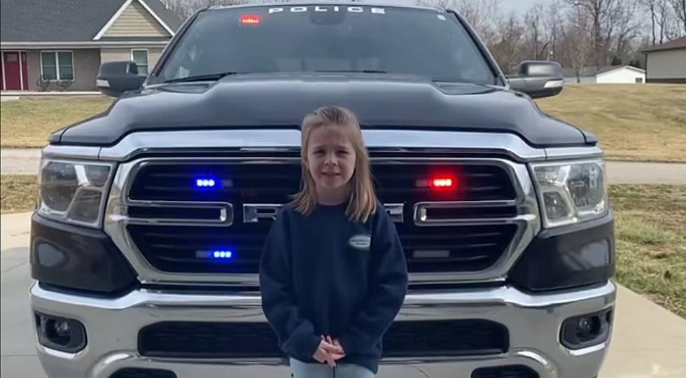 Young Indiana Girl Adorably Seeking Donations for Police and Firefighters [VIDEO]