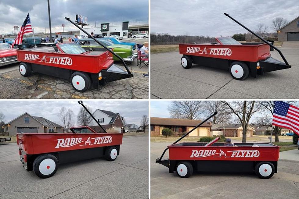 Have You Seen This Giant Radio Flyer Wagon Driving Around The Evansville Area?