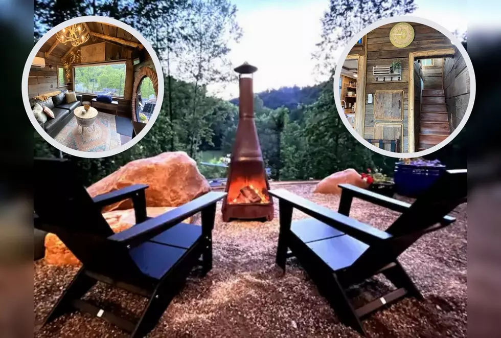 Vacation Like A Hobbit in This Tennessee Tiny House with Incredible Mountain View –  See Photos