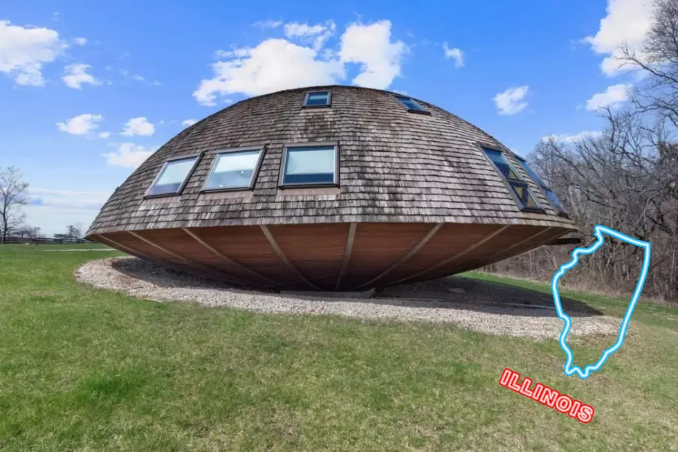 See Inside This Flying Saucer Home for Sale in Illinois