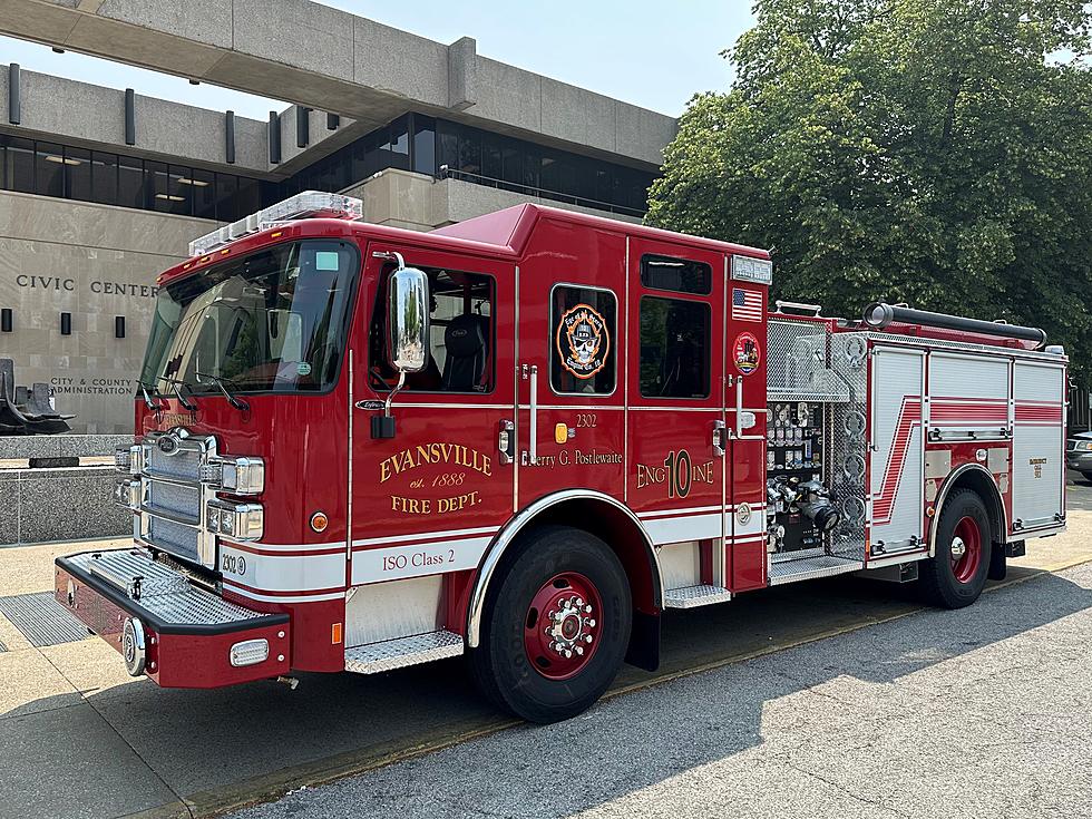 Evansville Fire Department Dedicates New Fire Engine in Honor of Fallen Firefighter [PHOTOS]