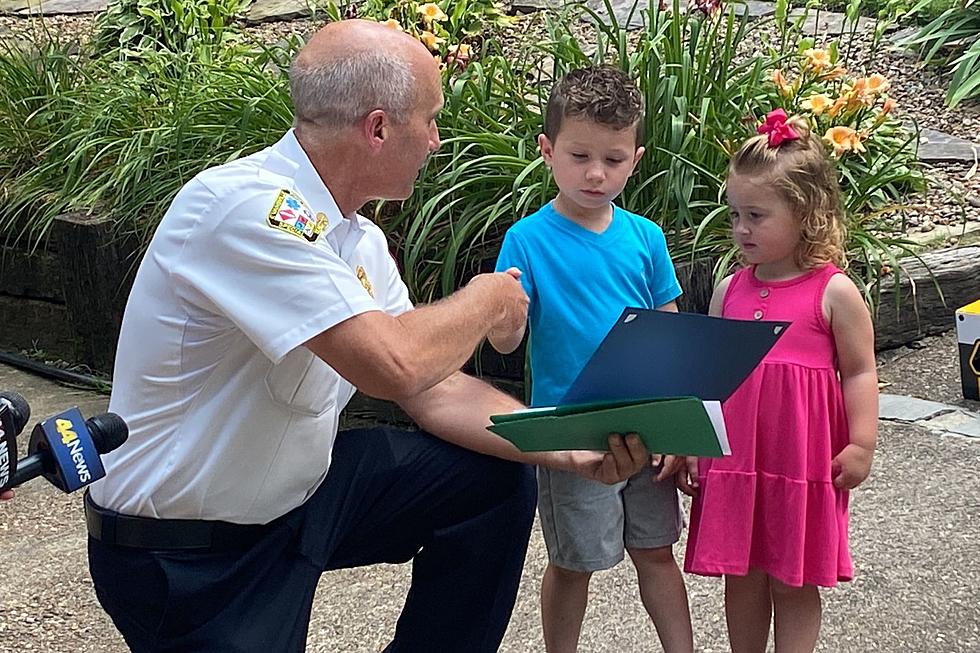 6-Year-Old Indiana Boy Becomes Honorary Firefighter After Helping Save His Grandmother’s Life
