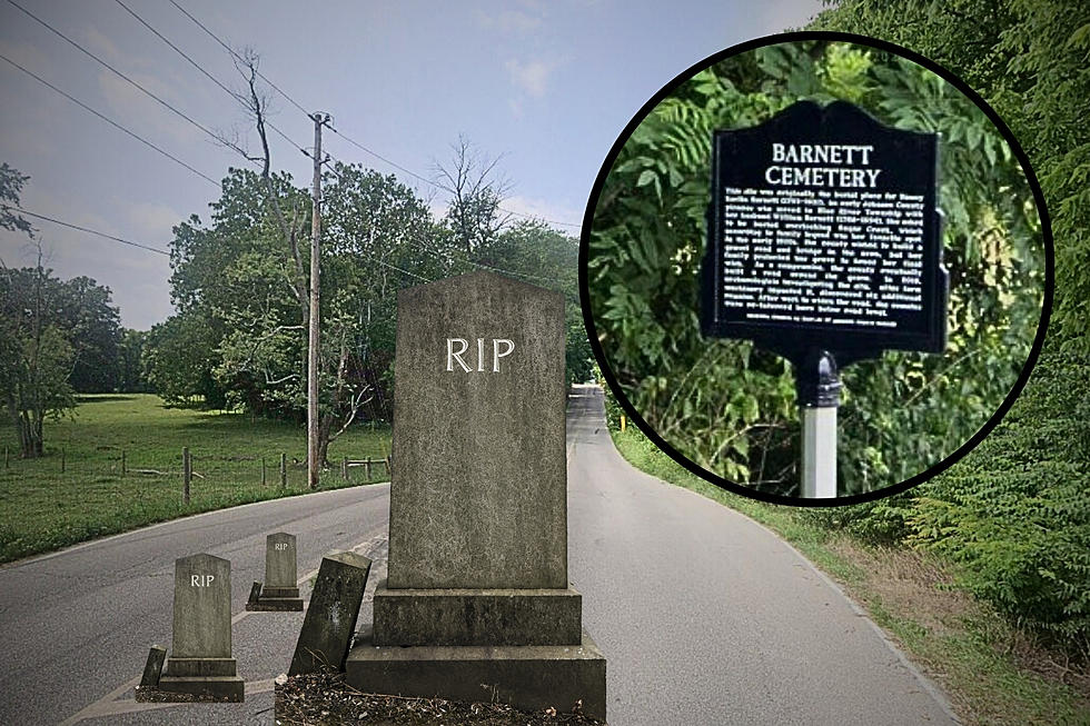 This Unassuming Indiana Road Has a Hidden Cemetery in the Middle of it