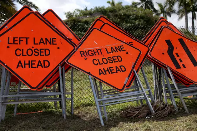 Lane Closure on John Deere Road