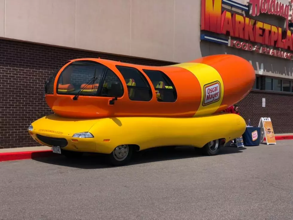 The Wienermobile is in Davenport Right Now