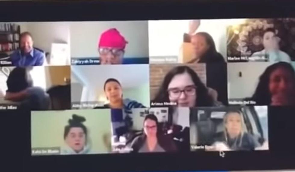 Woman Goes To The Bathroom, Forgets She's On A Zoom Meeting