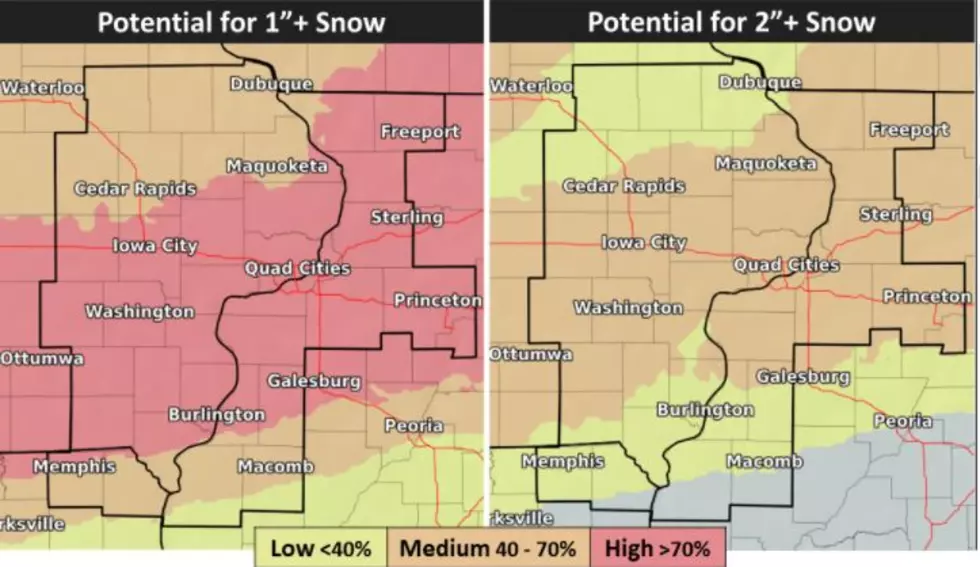 More Snow Expected To Fall In The Quad Cities Friday Into Saturday