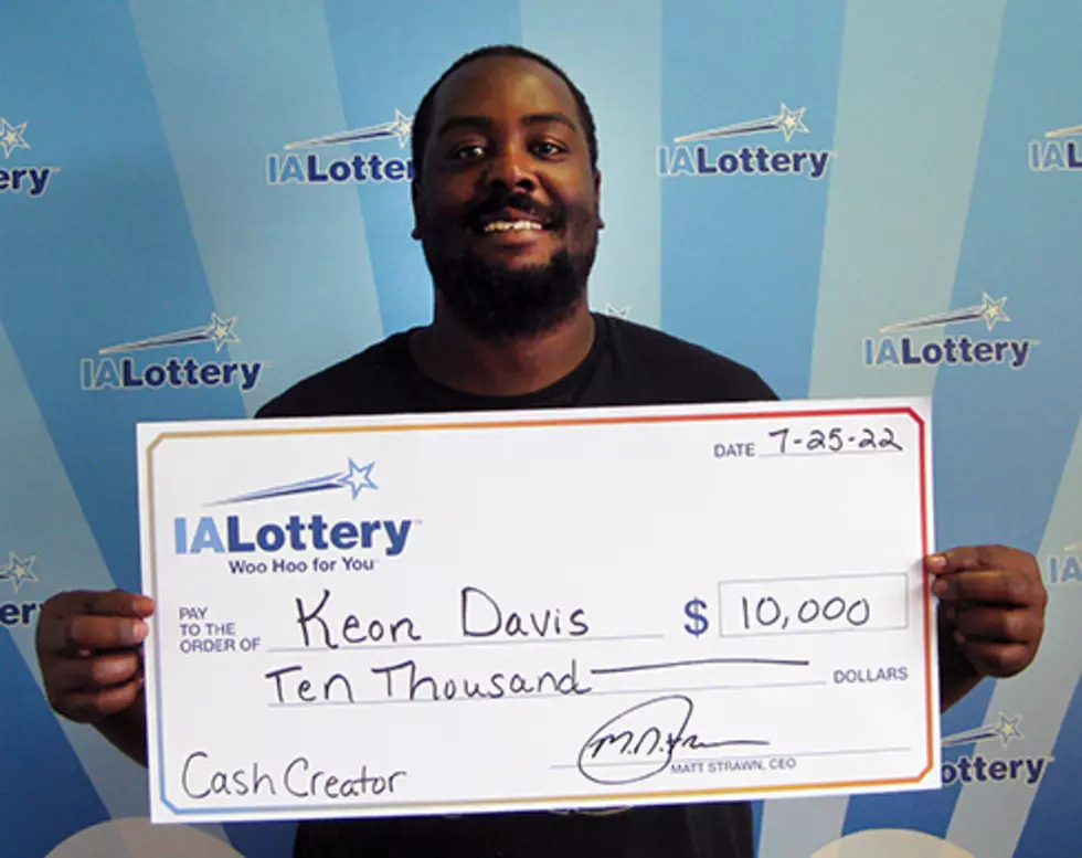 Bettendorf Man Wins $10,000 From Iowa Lottery Scratch Game