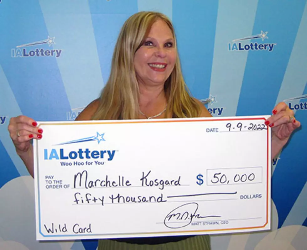 Bettendorf Woman Finds Luck & $50,000 With The Iowa Lottery