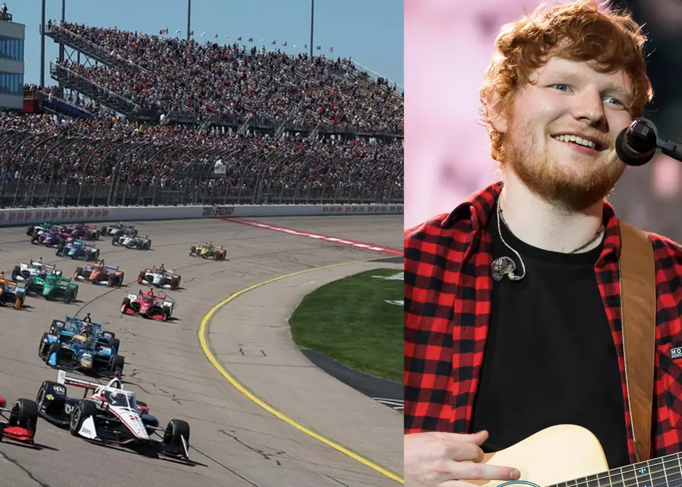 Ed Sheeran To Perform At INDYCAR Race Weekend At Iowa Speedway