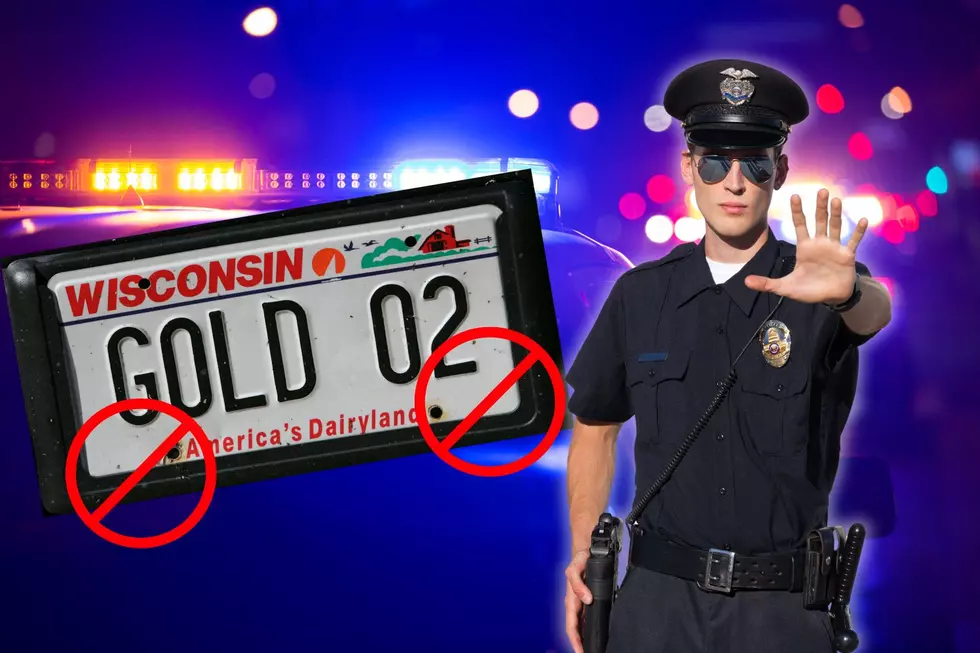 Wisconsin, It’s Illegal To Put Your License Plate Stickers Here