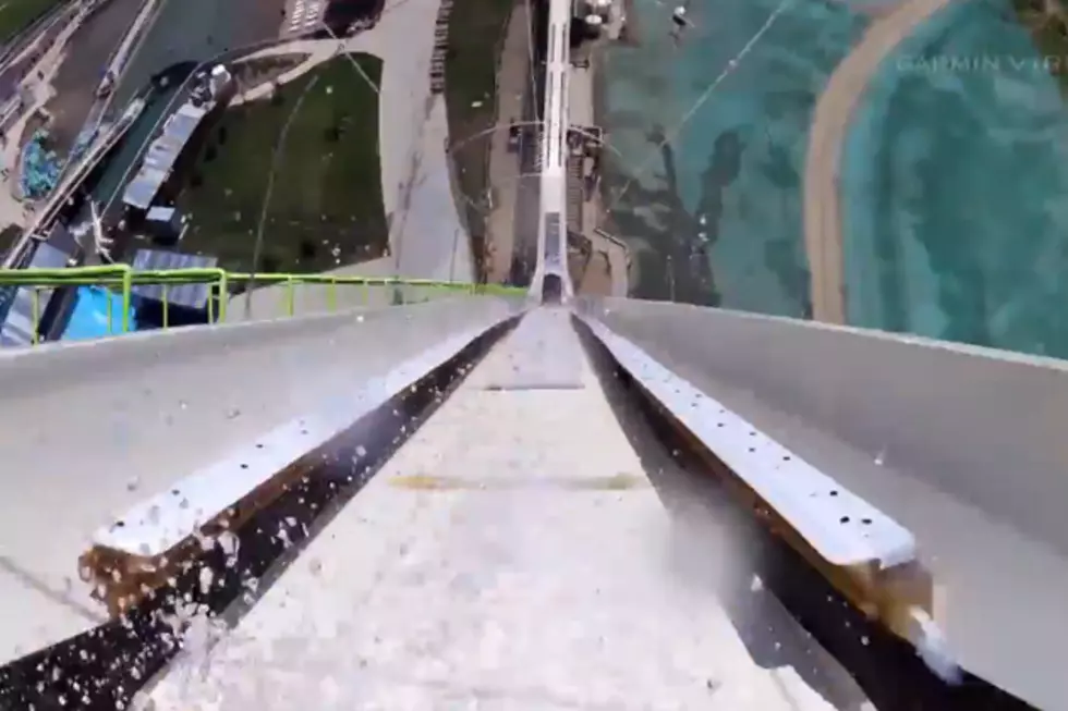 What It Looks Like to Go Down the World&#8217;s Tallest Waterslide