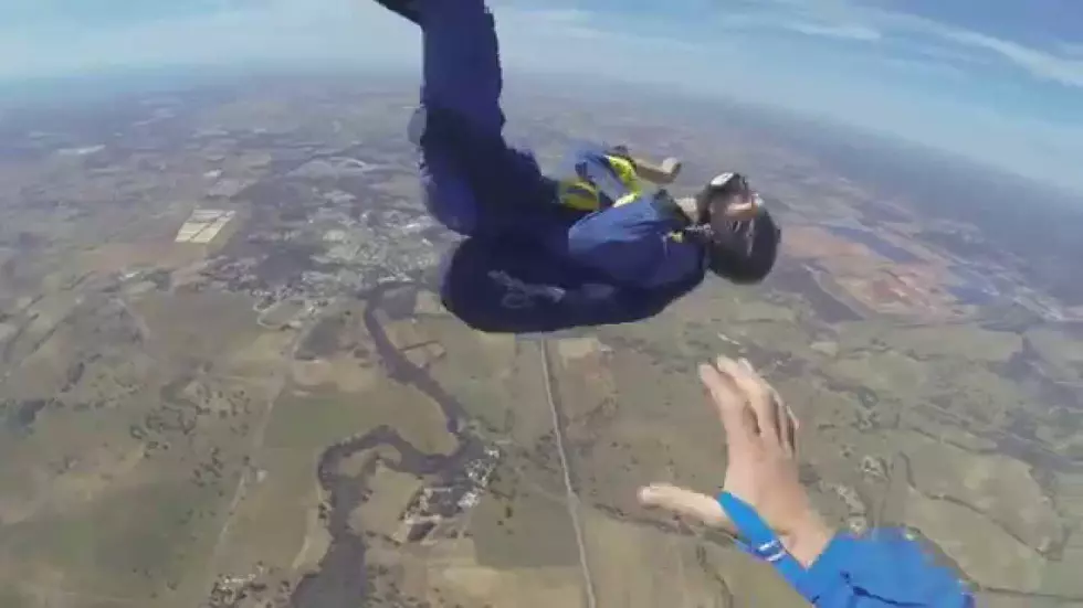 Skydiving Instructor Saves Man Having Mid-Jump Seizure