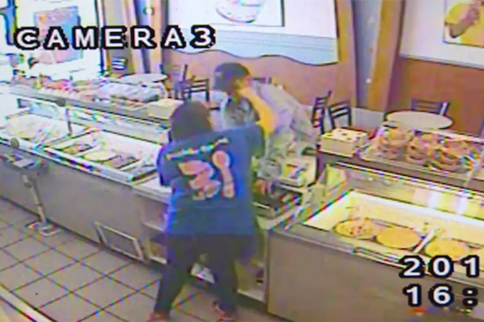 Ice Cream Store Clerk Hands Out Beat Down to Potential Robber