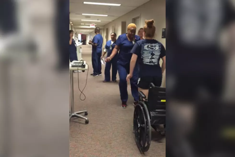 Wheelchair Bound Patient Surprises Her Nurse