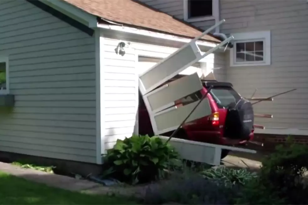 Elderly Man Crashes Through Garage Door, Completes Bucket List