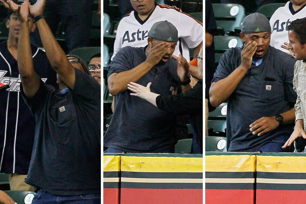 Fan Tried to Catch a Home Run Ball, Got Hit in the Face