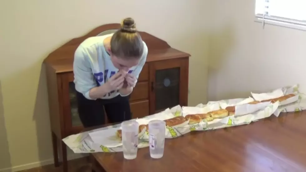 New Zealand Model Takes on Five Feet of Subway Sandwich