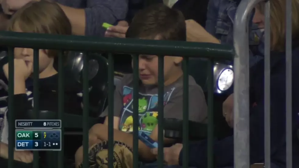 Young Baseball Fan Rides Emotional Roller Coaster After Catching Grand Slam Ball