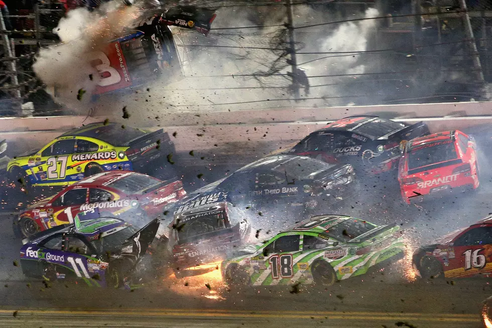 Five Fans Injured During After Dark NASCAR Wreck
