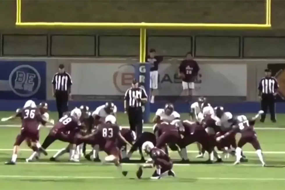 High School Football Player Kicked a Field Goal, and It Hit a Ref in the Head