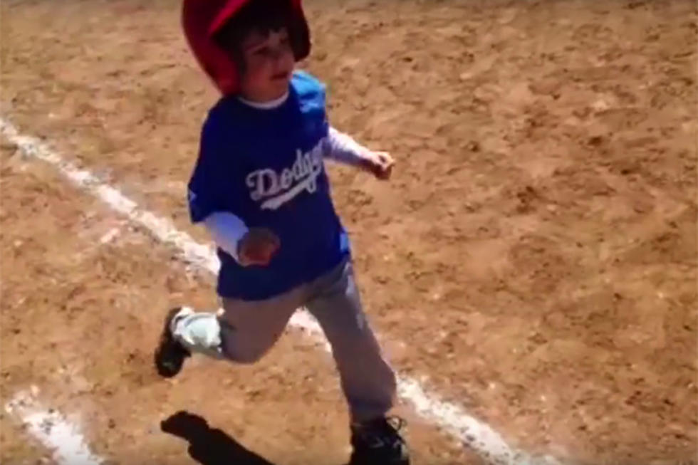 Little Boy Stops Baseball Game to Say &#8220;I Love You&#8221;