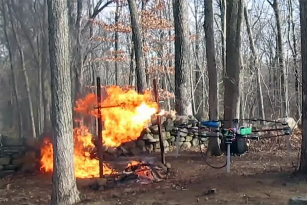 Teenager Tests Fire-Breathing Drone by Roasting a Turkey