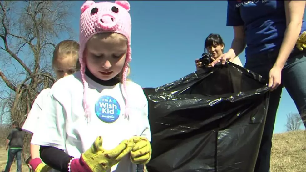 Eight-Year-Old Used Her Make-A-Wish to Clean Up Trash