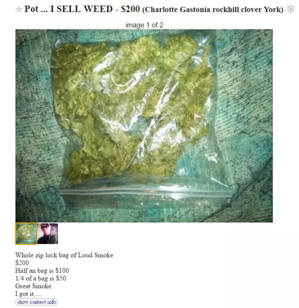 Ad Stating &#8220;I Sell Weed&#8221; on Craigslist Leads to Poster&#8217;s Arrest