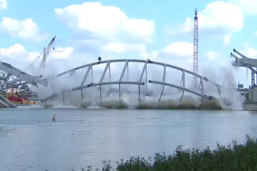 Arkansas Bridge Finally Collapses Five Hours After Implosion