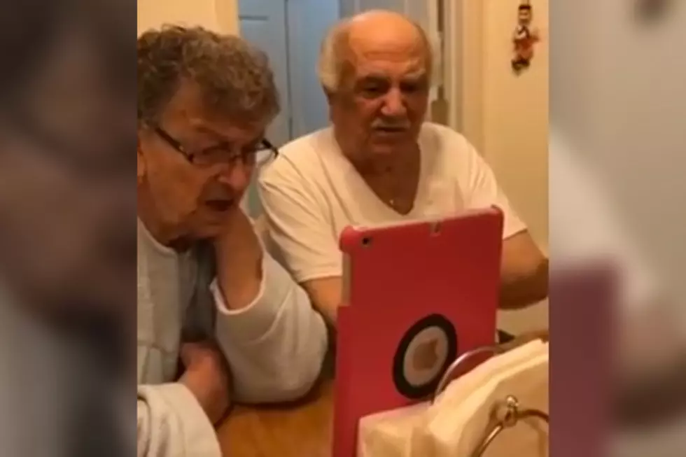 Furious Italian Grandparents Face Time With Granddaughter