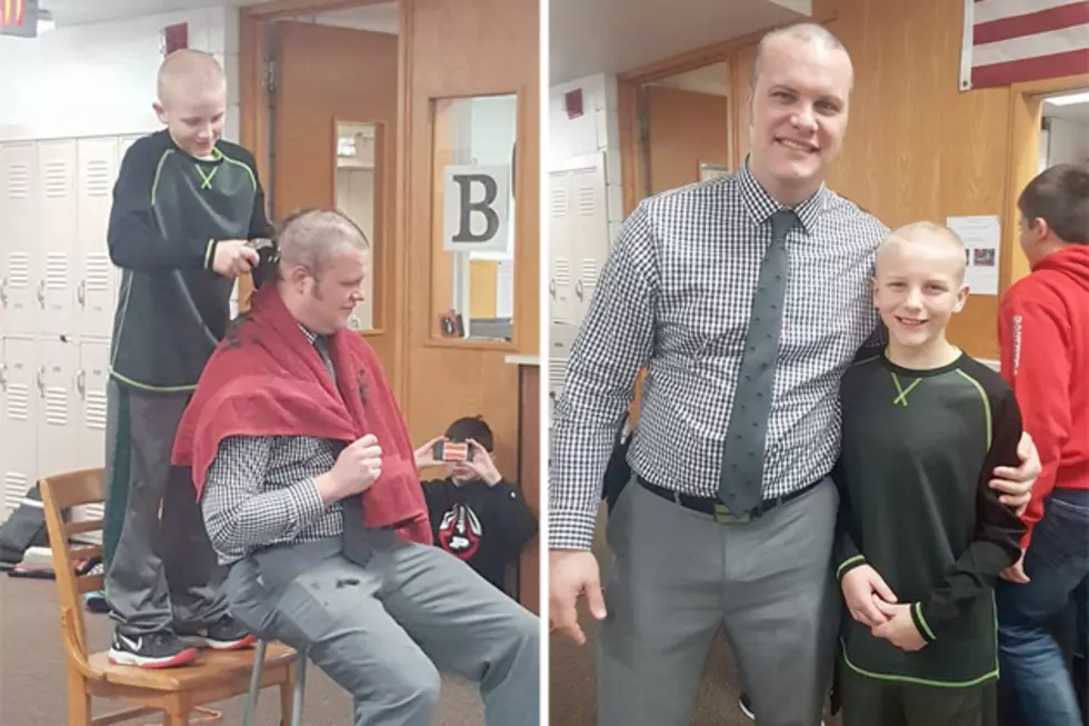 Iowa Principal Shaved His Head After Bald Student Got Picked On