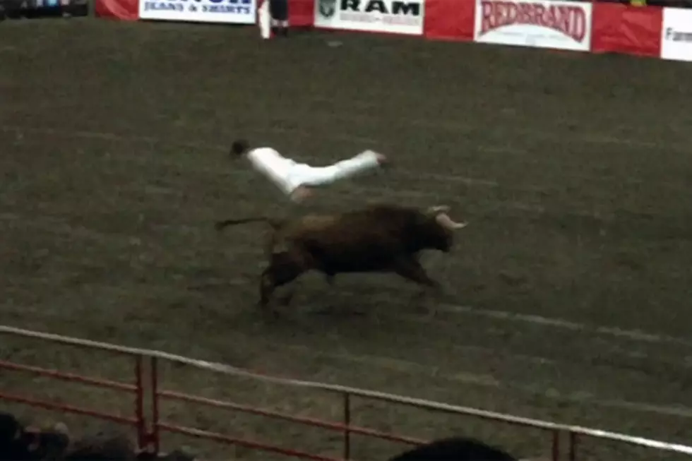 Professional Bull Jumping in the iWireless Center [VIDEO]